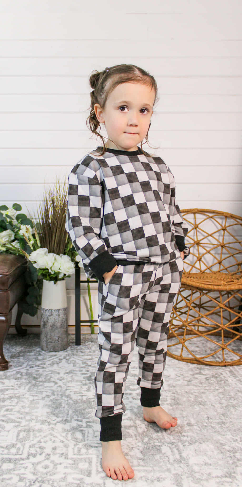 “Checkmate” Jogger Set
