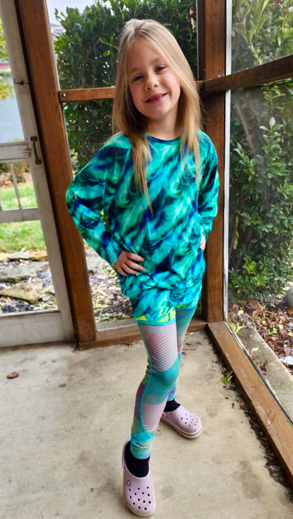 Aurora Borealis Crewneck Sweater