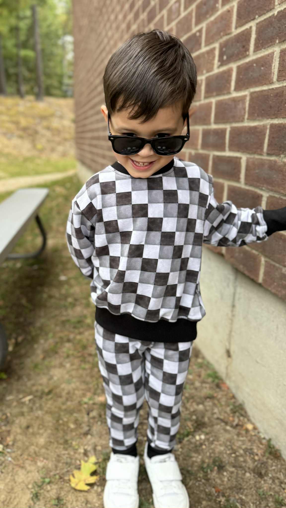 “Checkmate” Jogger Set