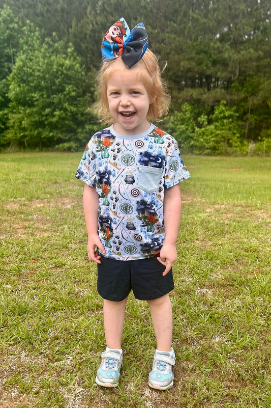 “Tiny but Brave” Pocket T-Shirt