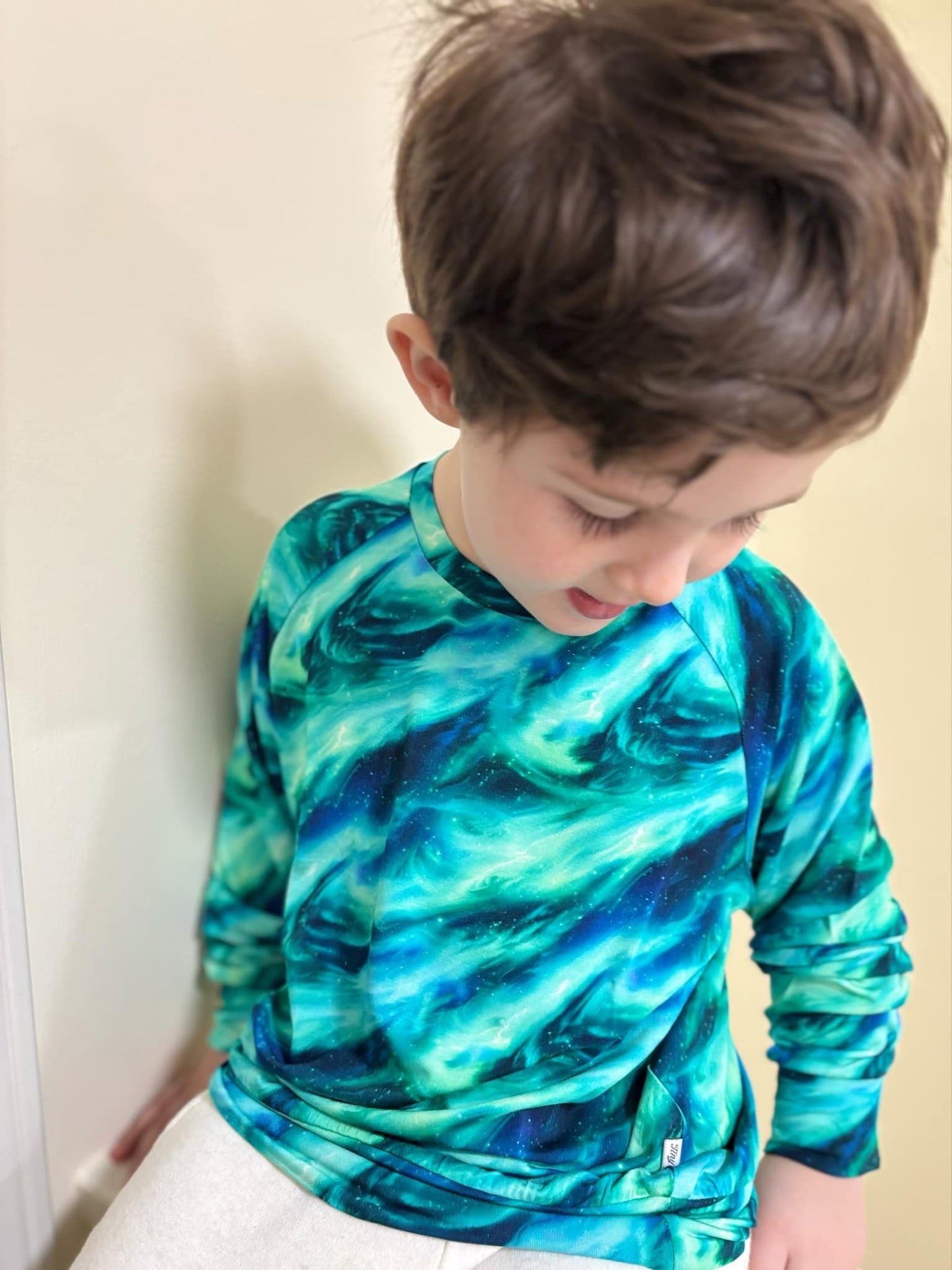 Aurora Borealis Crewneck Sweater