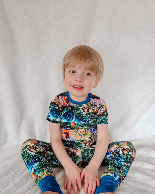 “King of the Pride” Two-Piece Pajamas