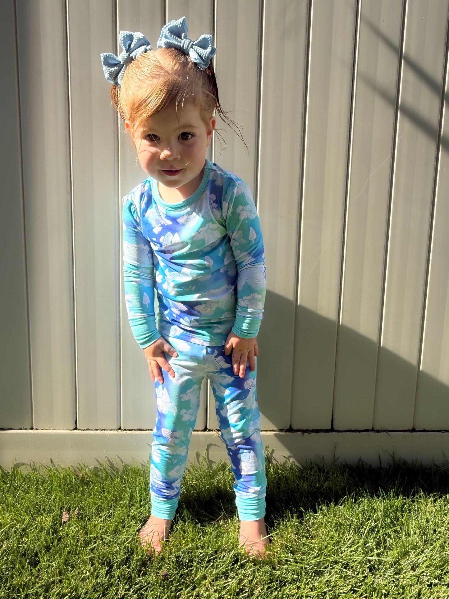 “Cloudland Forest Friends” Two-Piece Pajamas
