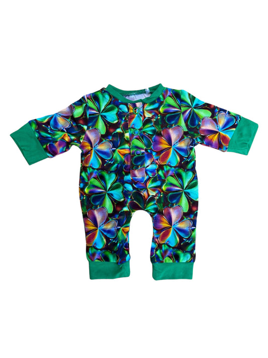 “Bursting With Luck” Doll Romper