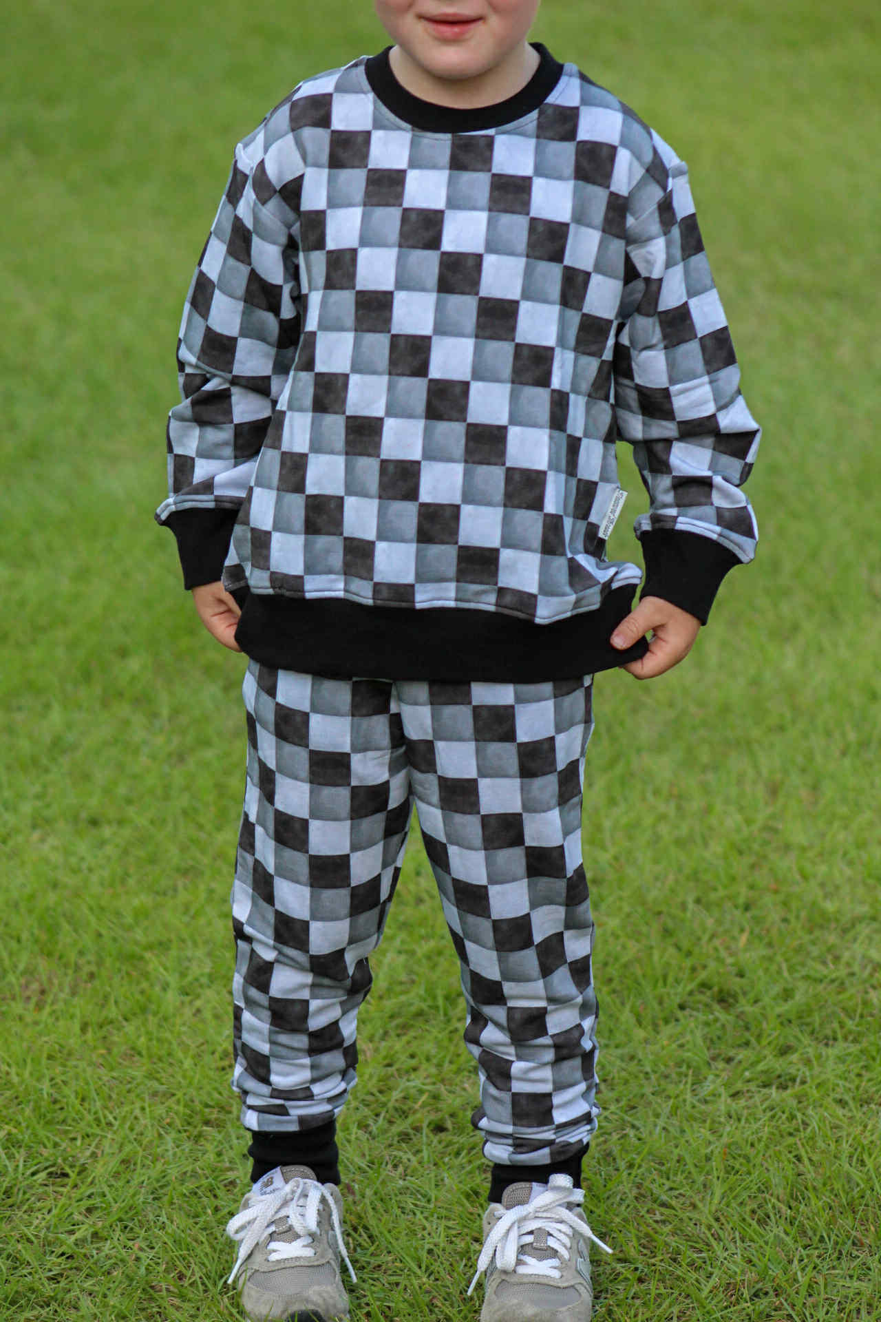“Checkmate” Jogger Set
