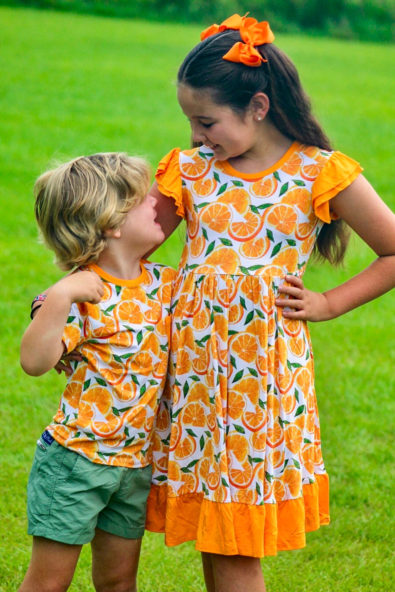 “Orange You Cute” Twirl