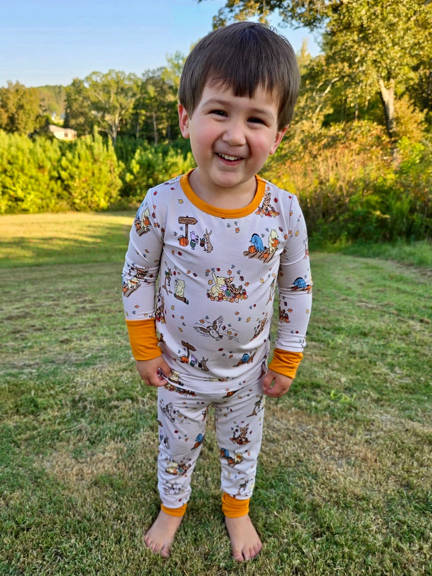 “Fallin’ for Pooh” Two-Piece Pajamas