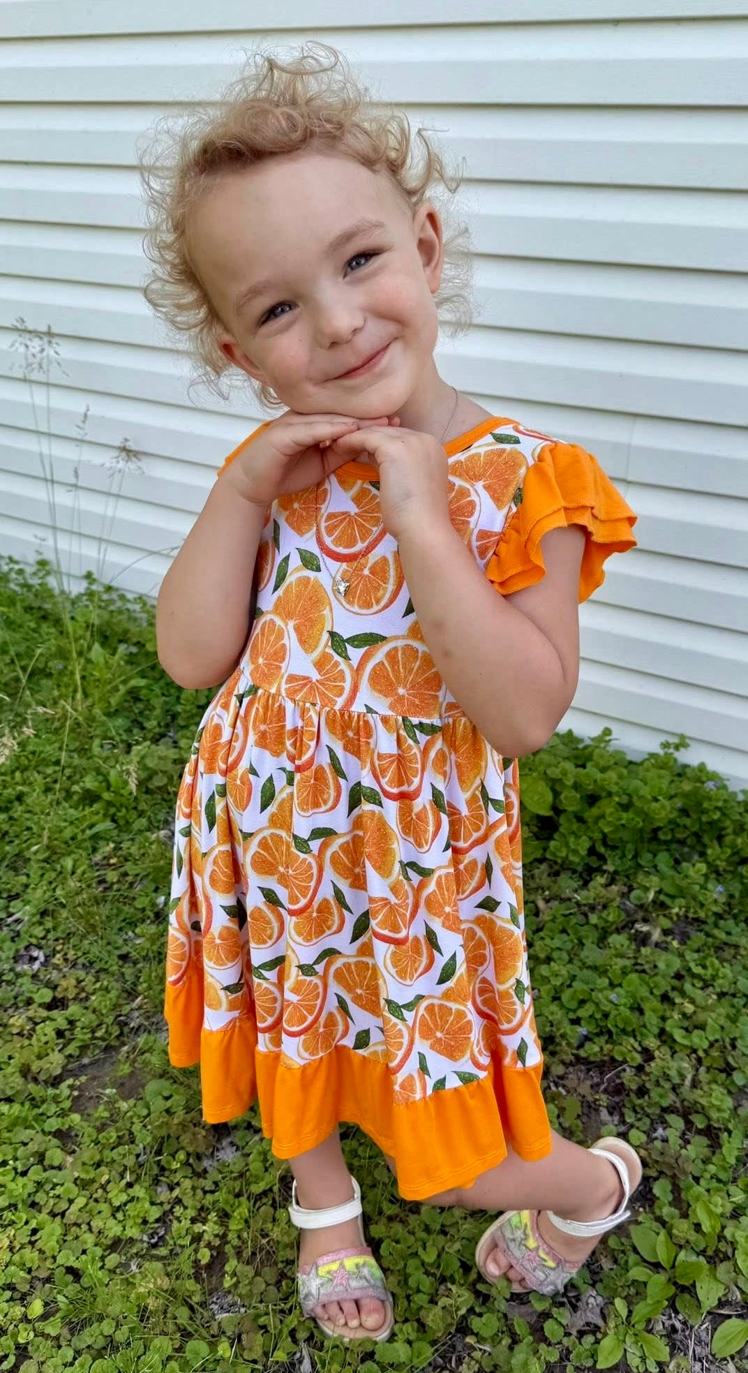 “Orange You Cute” Twirl