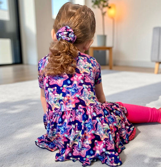 “Cosmic Burst” Scrunchie
