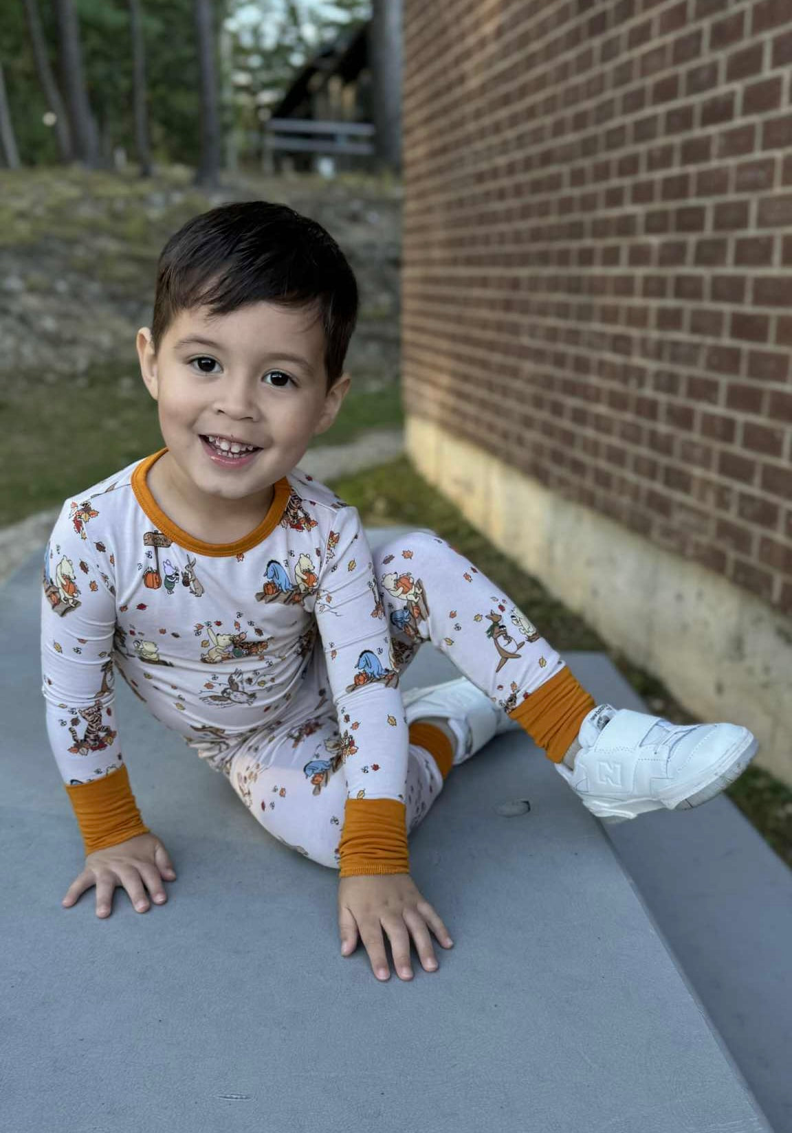“Fallin’ for Pooh” Two-Piece Pajamas