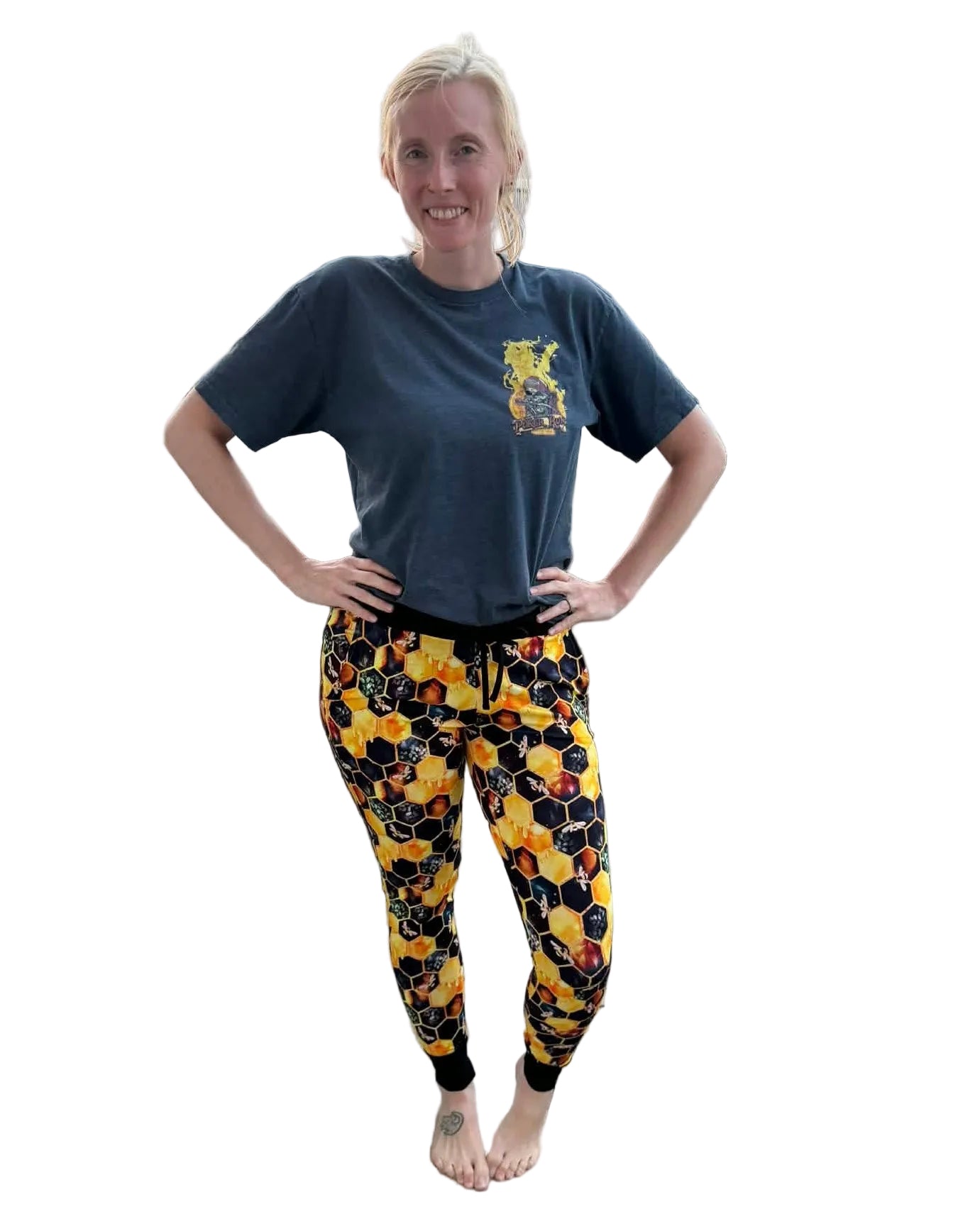 "Bee Happy" Woman’s Joggers