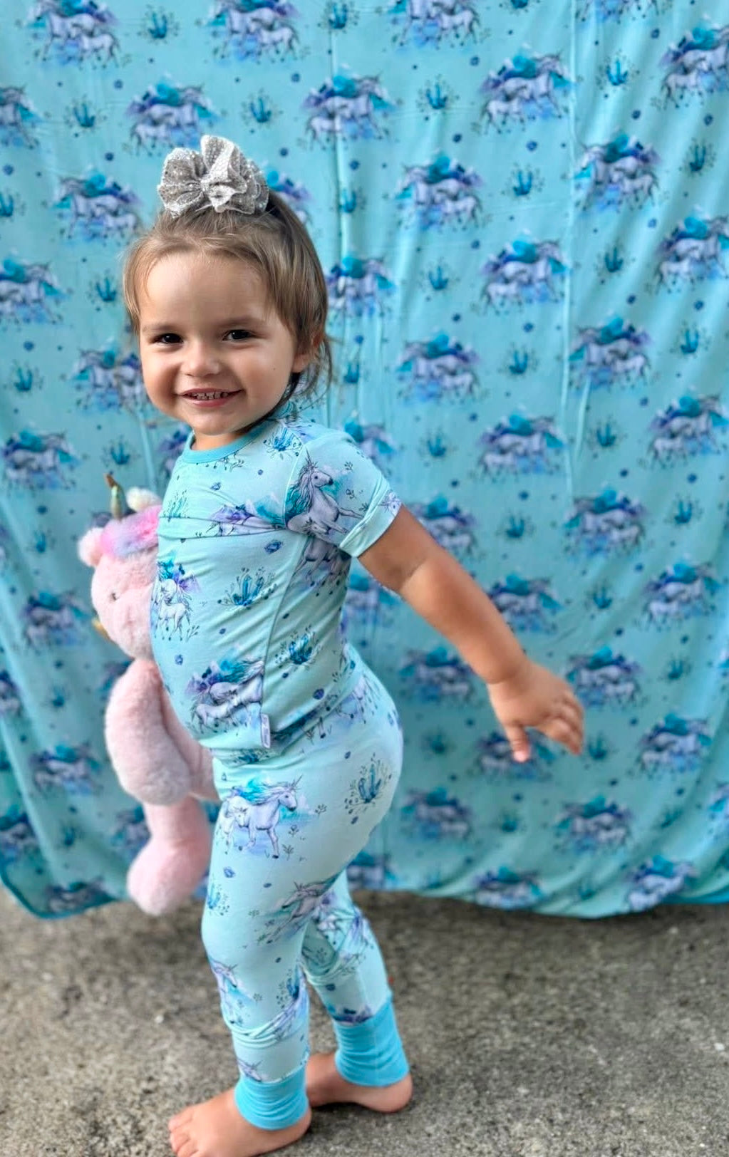 “Unicorns Dreamstone” Two-Piece Pajamas
