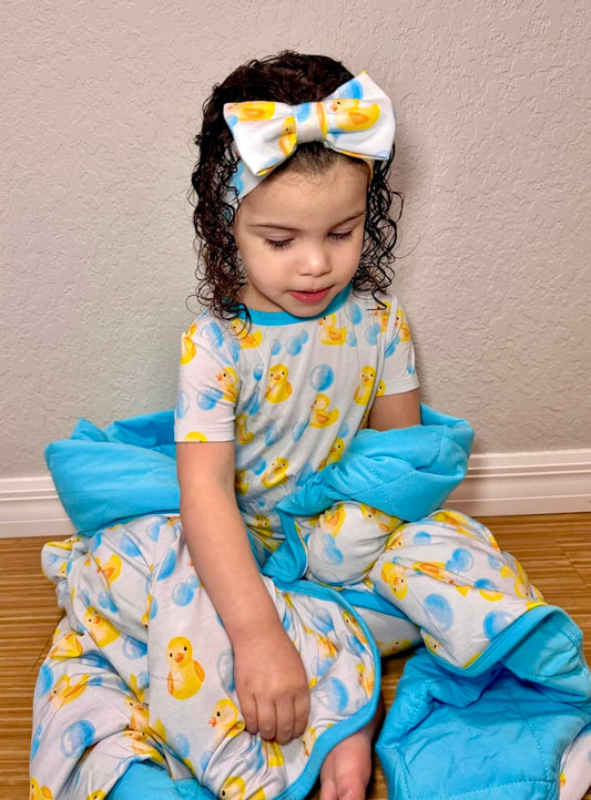Rubber Ducky Bow Headband