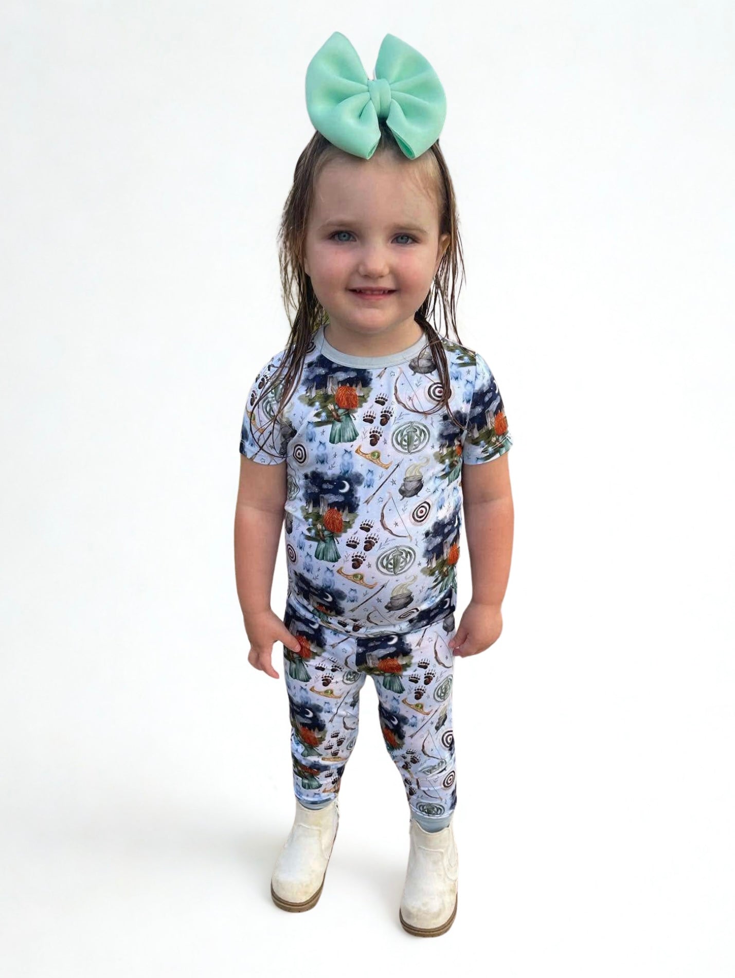 “Tiny but Brave” Two-Piece Pajamas