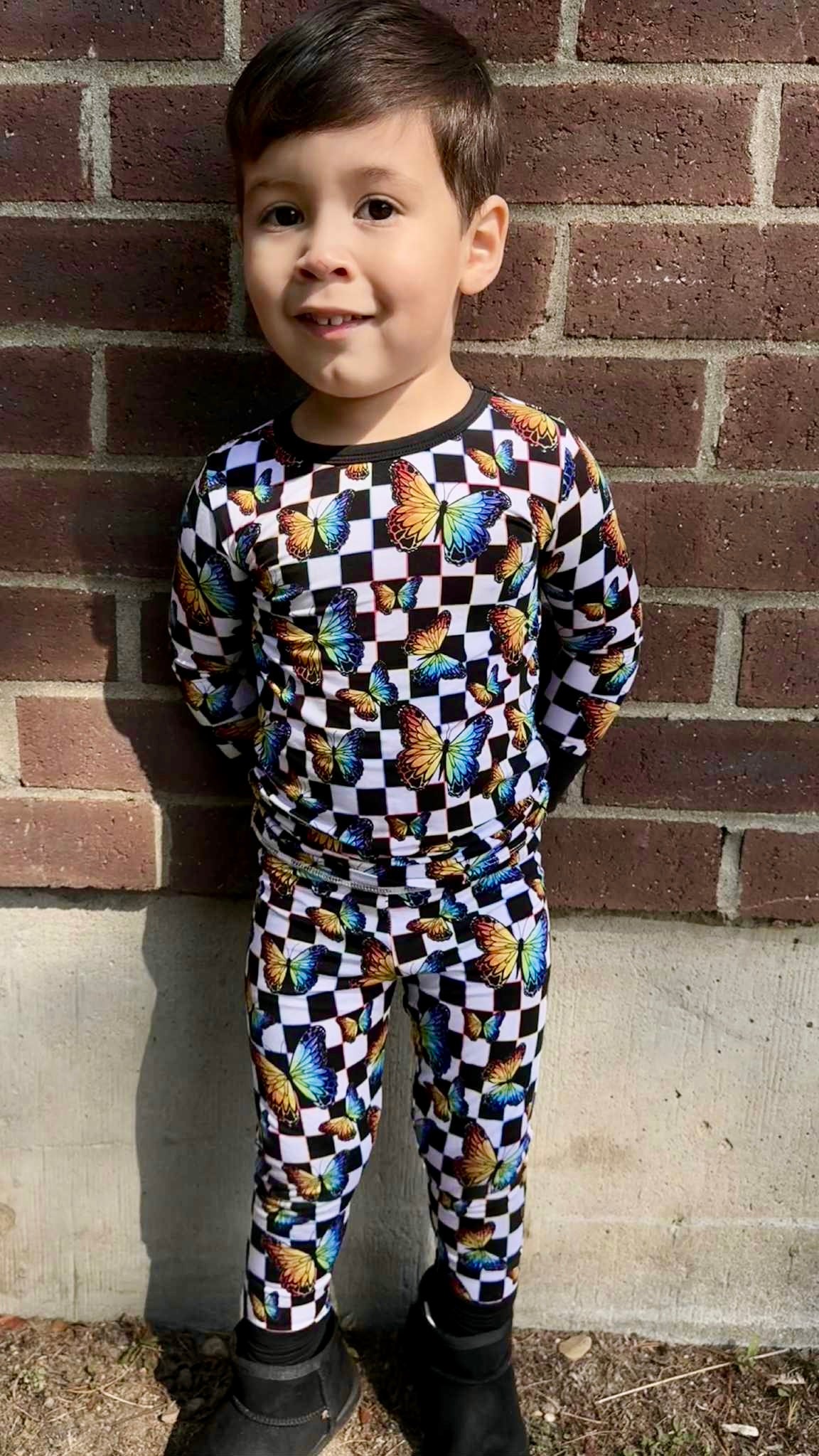 “The Clark Spark ~ Wired for Wonder” Two-Piece Pajamas