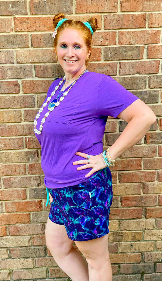 Majestic Manta Woman’s Shorts