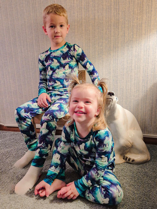Aurora Bearealis Two-Piece Pajamas