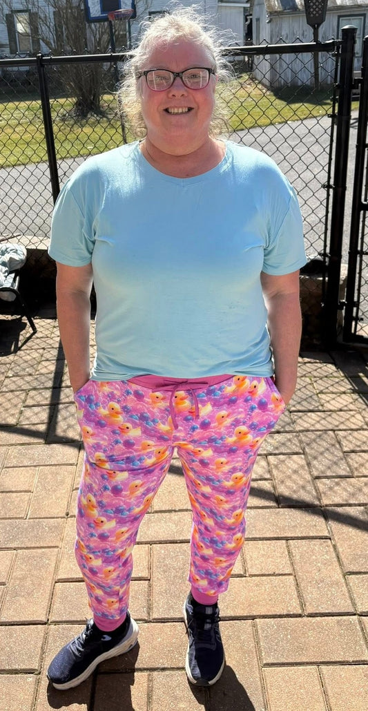 “Bubble Duckies” Woman’s Joggers