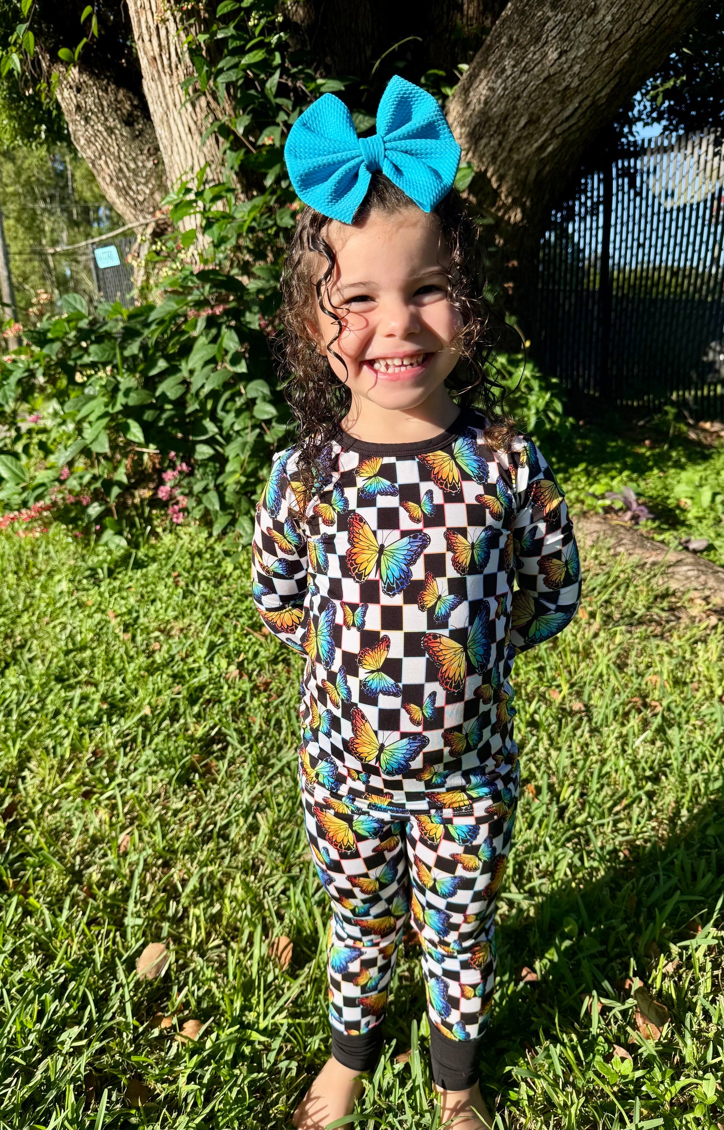 “The Clark Spark ~ Wired for Wonder” Two-Piece Pajamas