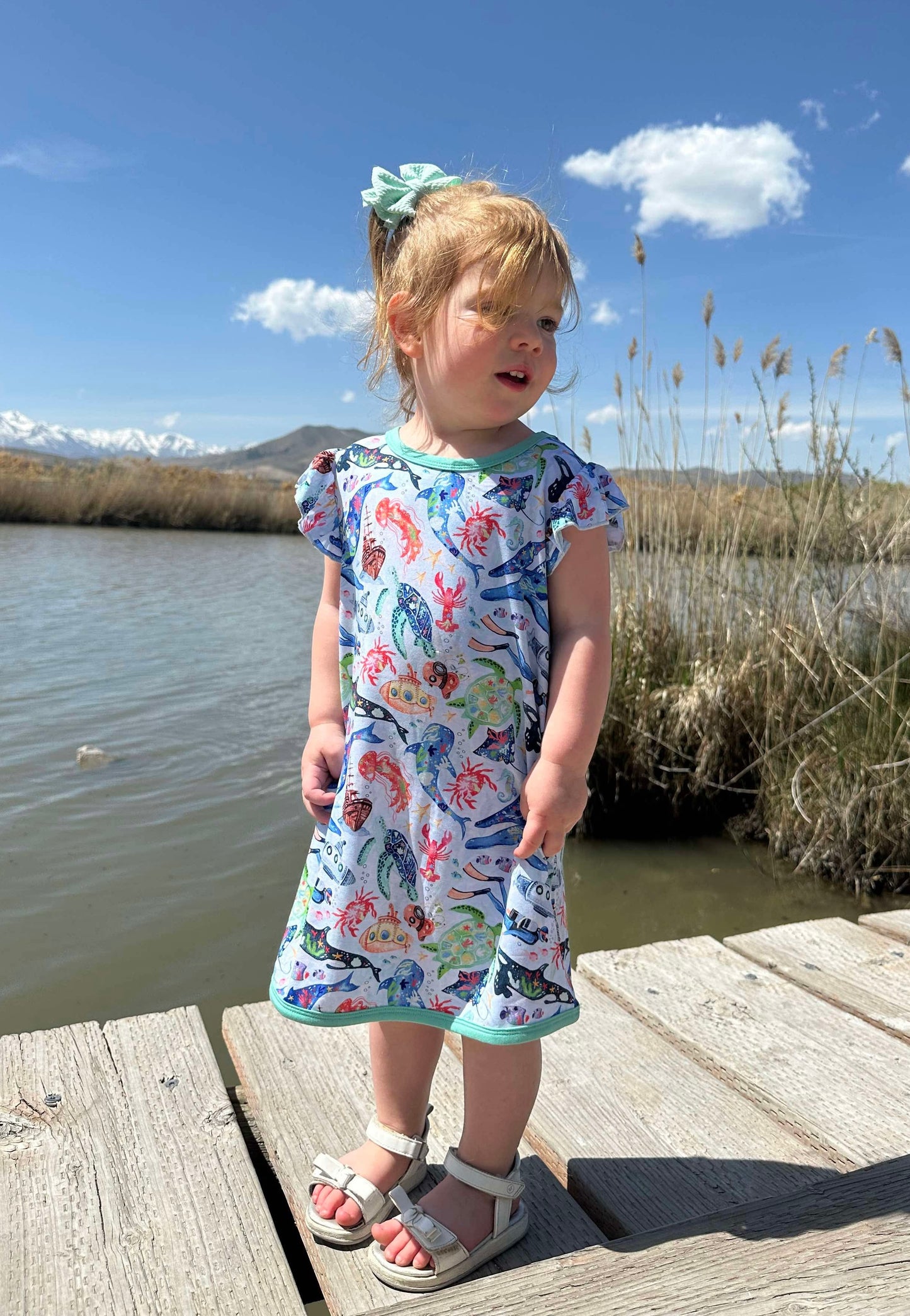 Tiny Sea Treasures Gown