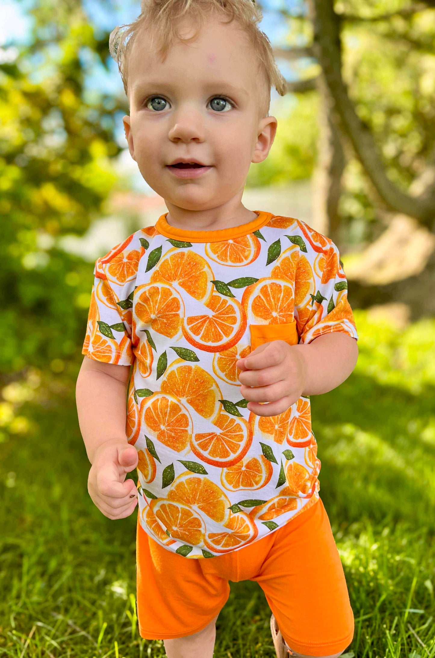 “Orange You Cute” Pocket T-Shirt