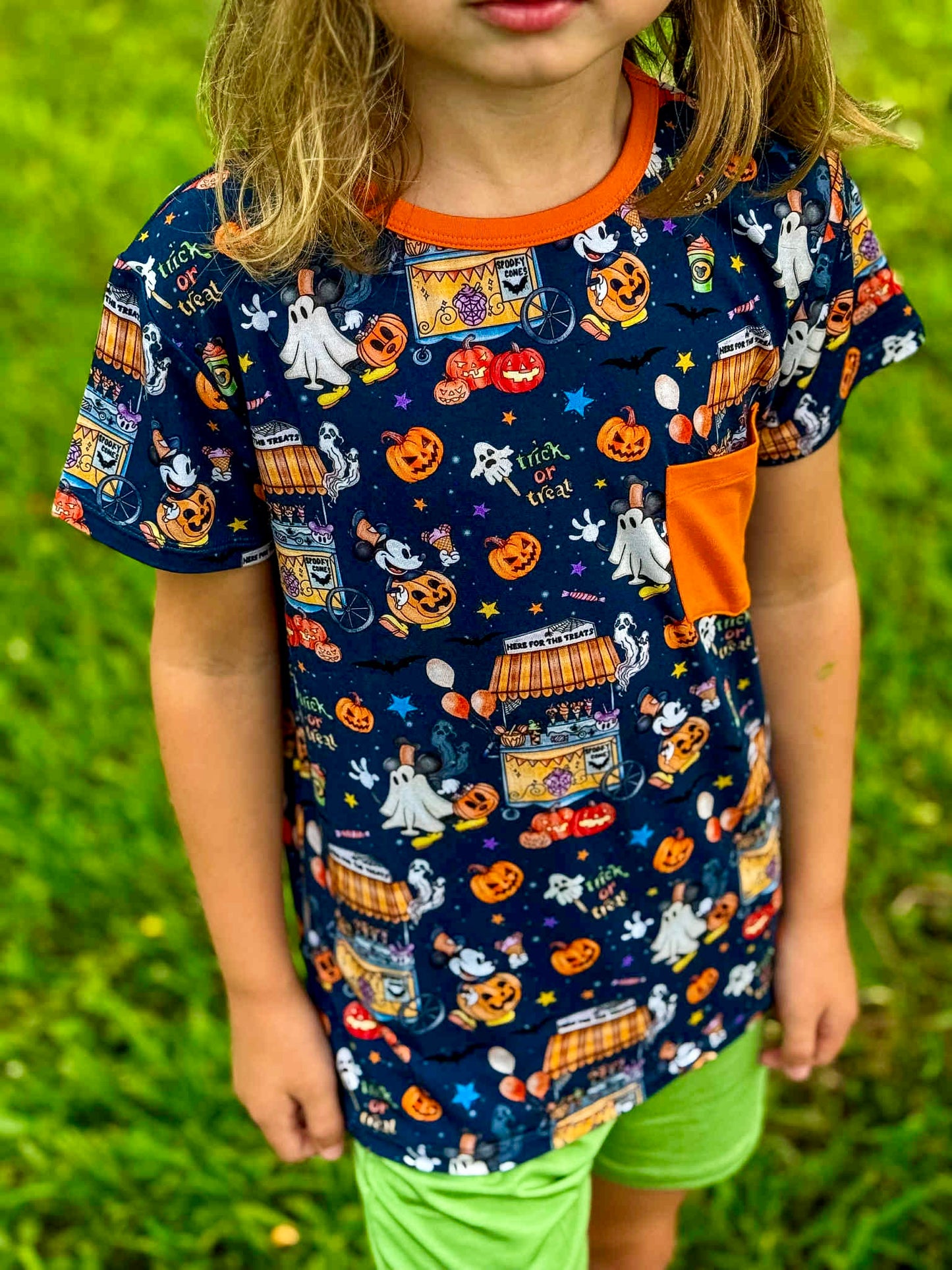 Steamboat Willie’s Not So Scary Halloween Pocket T-Shirt