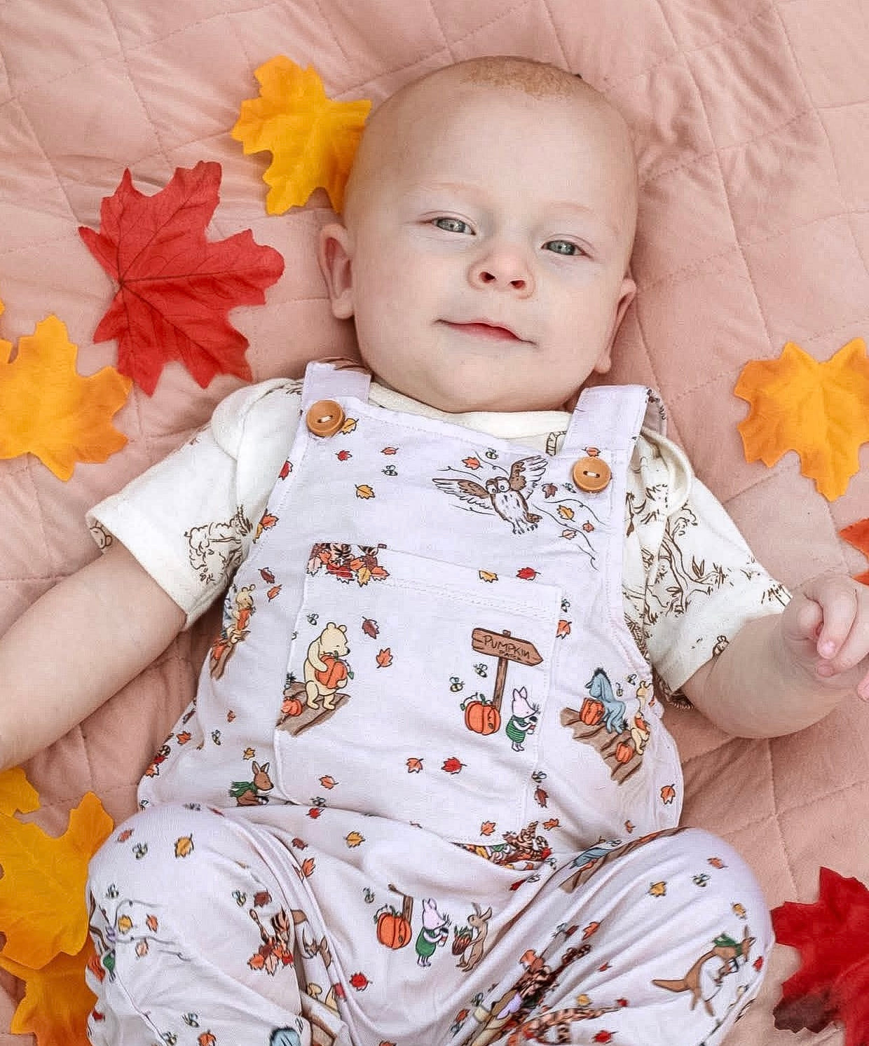 “Fallin’ for Pooh” Overalls (overalls only)