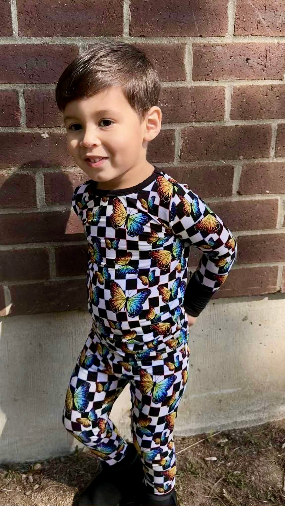 “The Clark Spark ~ Wired for Wonder” Two-Piece Pajamas