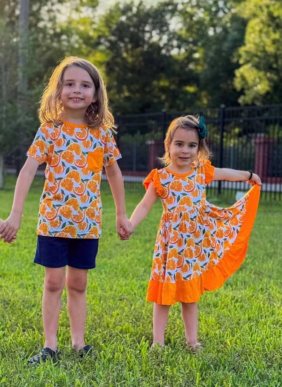 “Orange You Cute” Twirl