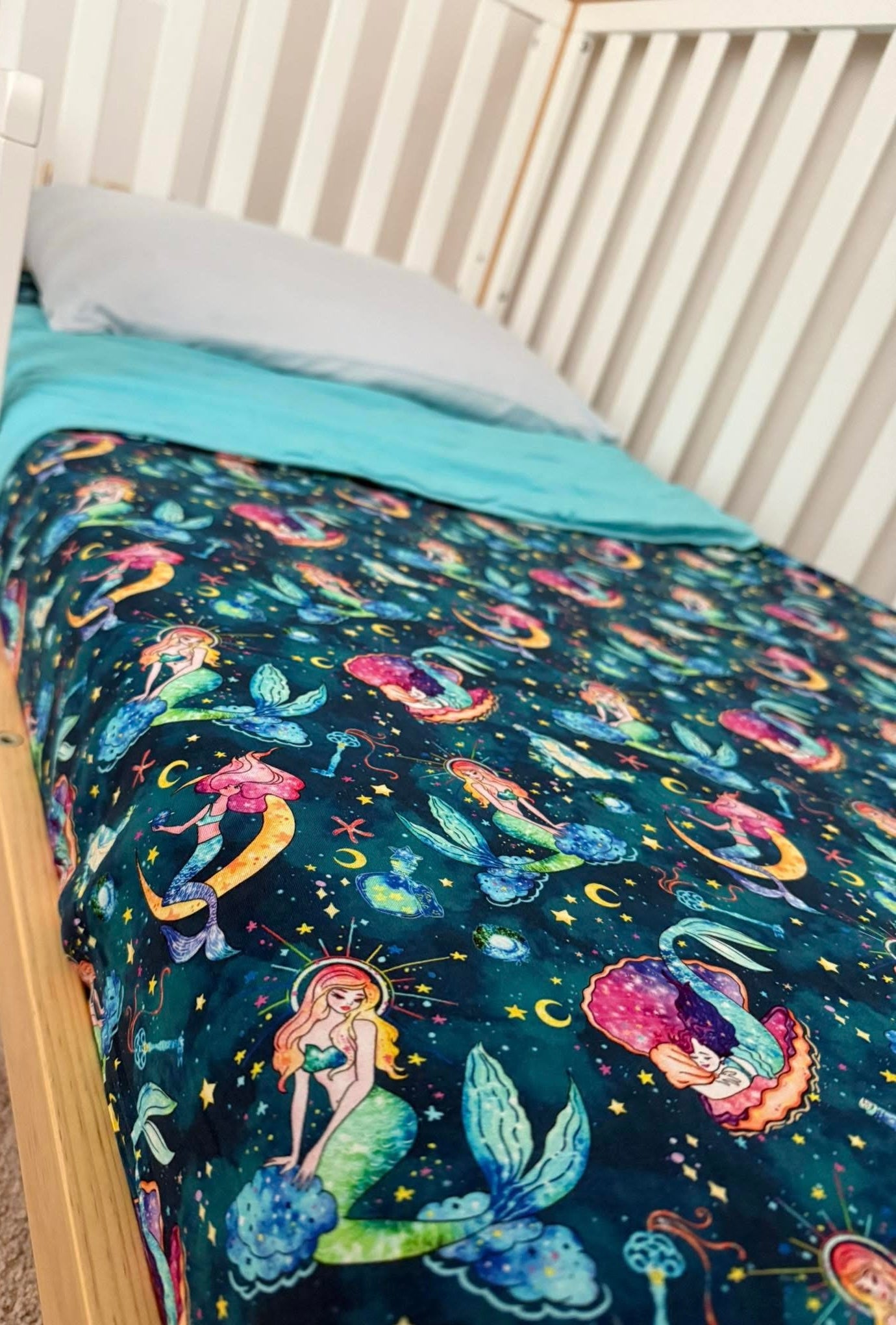 Mystical Mermaids Crib Sheets