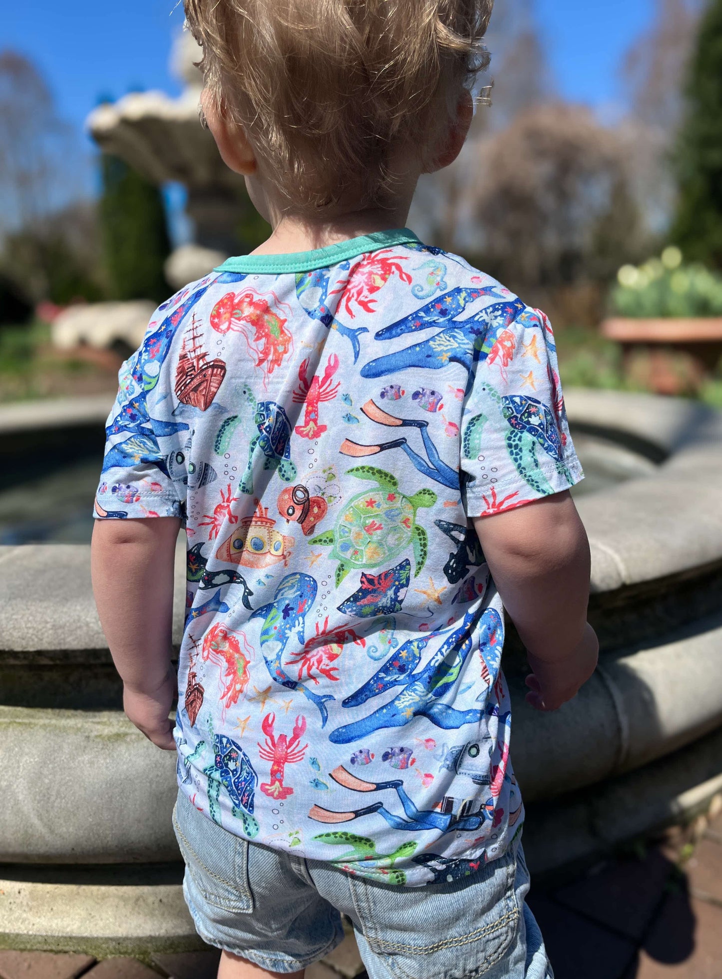 Tiny Sea Treasures Pocket T-Shirt