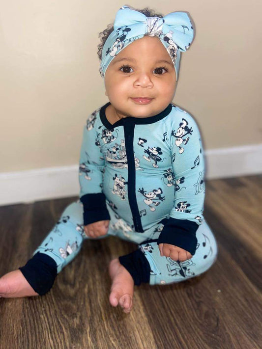 Steamboat Willie Bow Headband