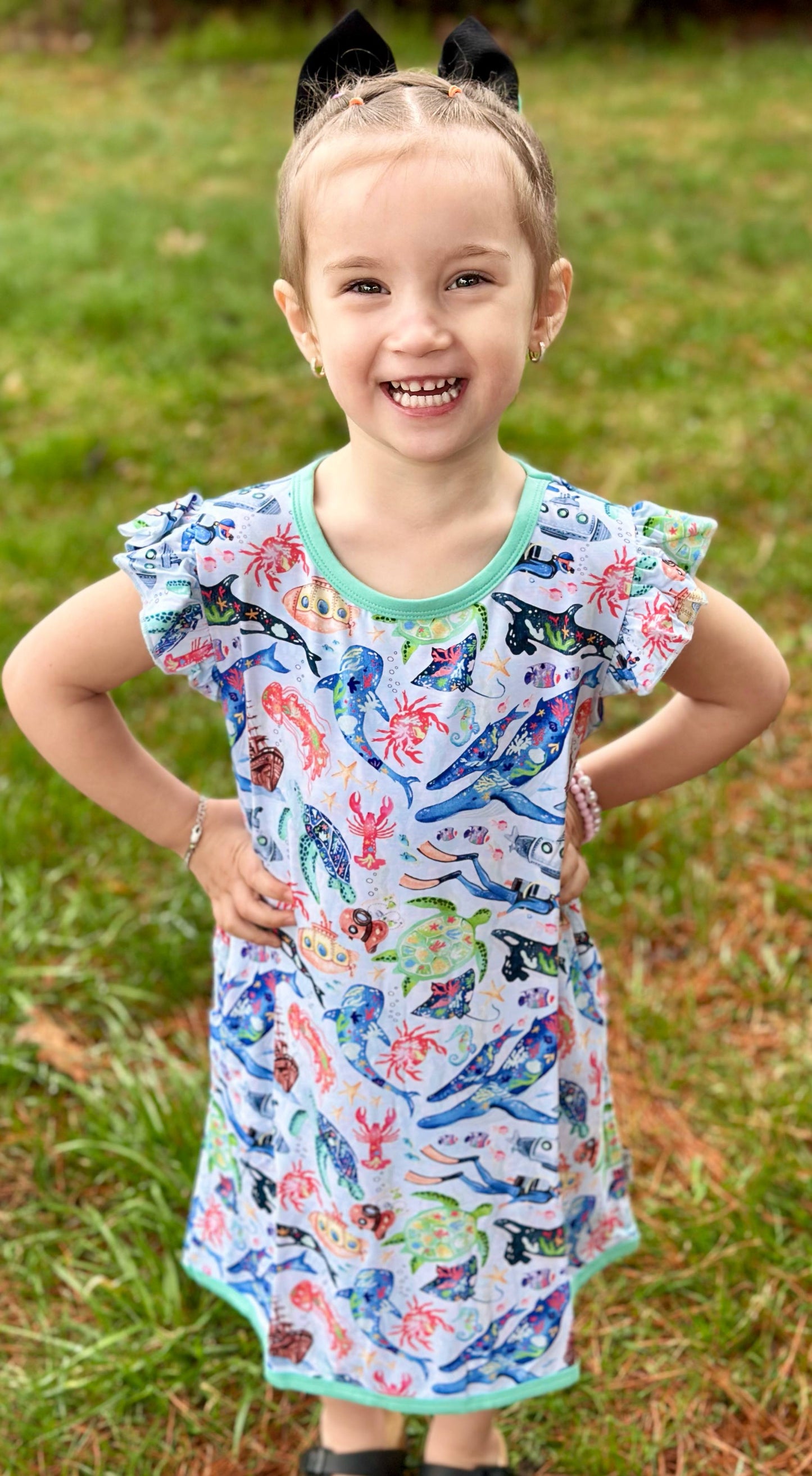 Tiny Sea Treasures Gown