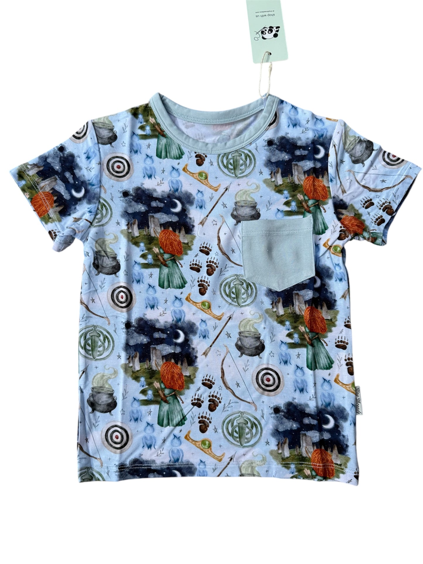 “Tiny but Brave” Pocket T-Shirt