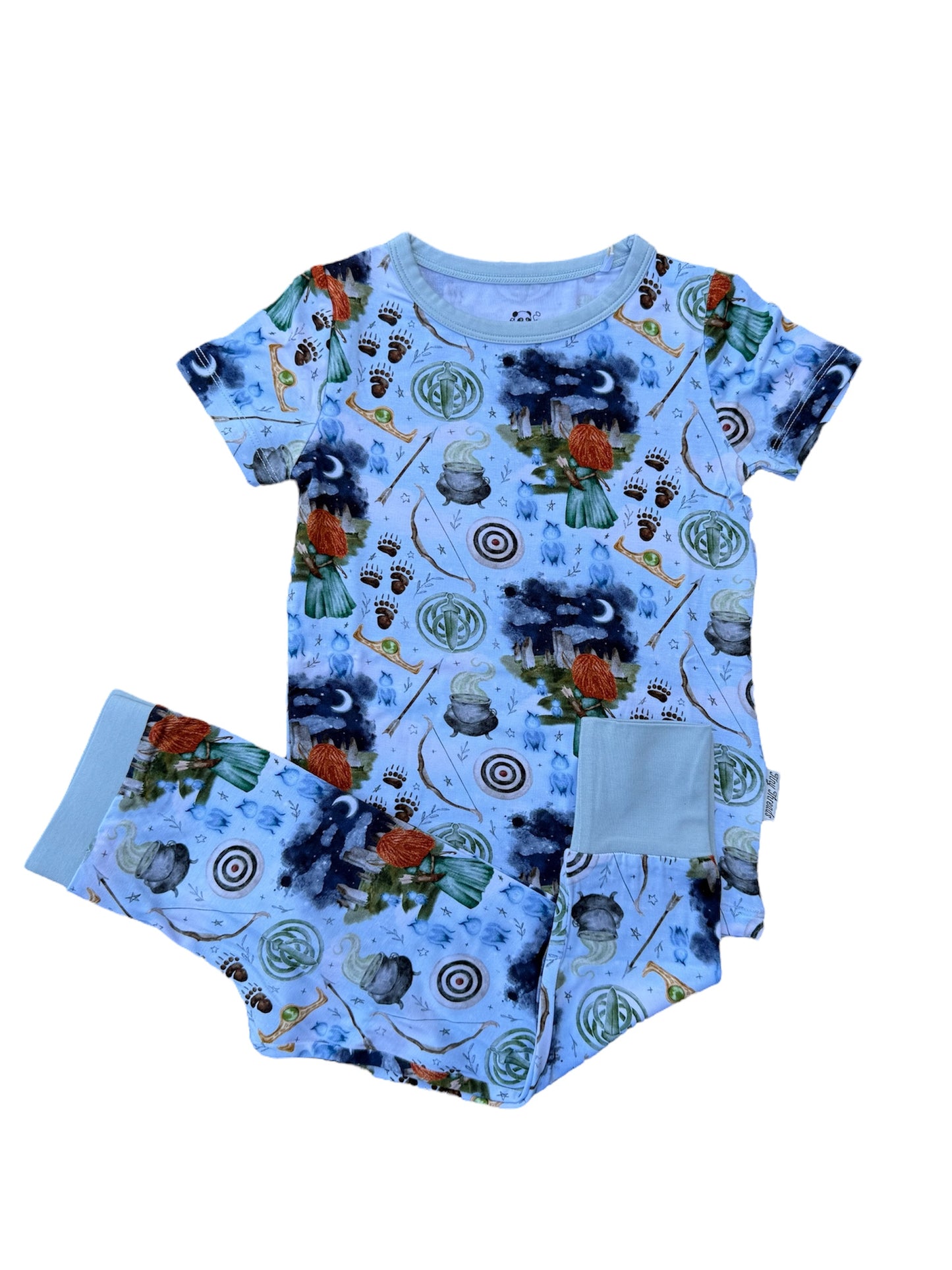 “Tiny but Brave” Two-Piece Pajamas