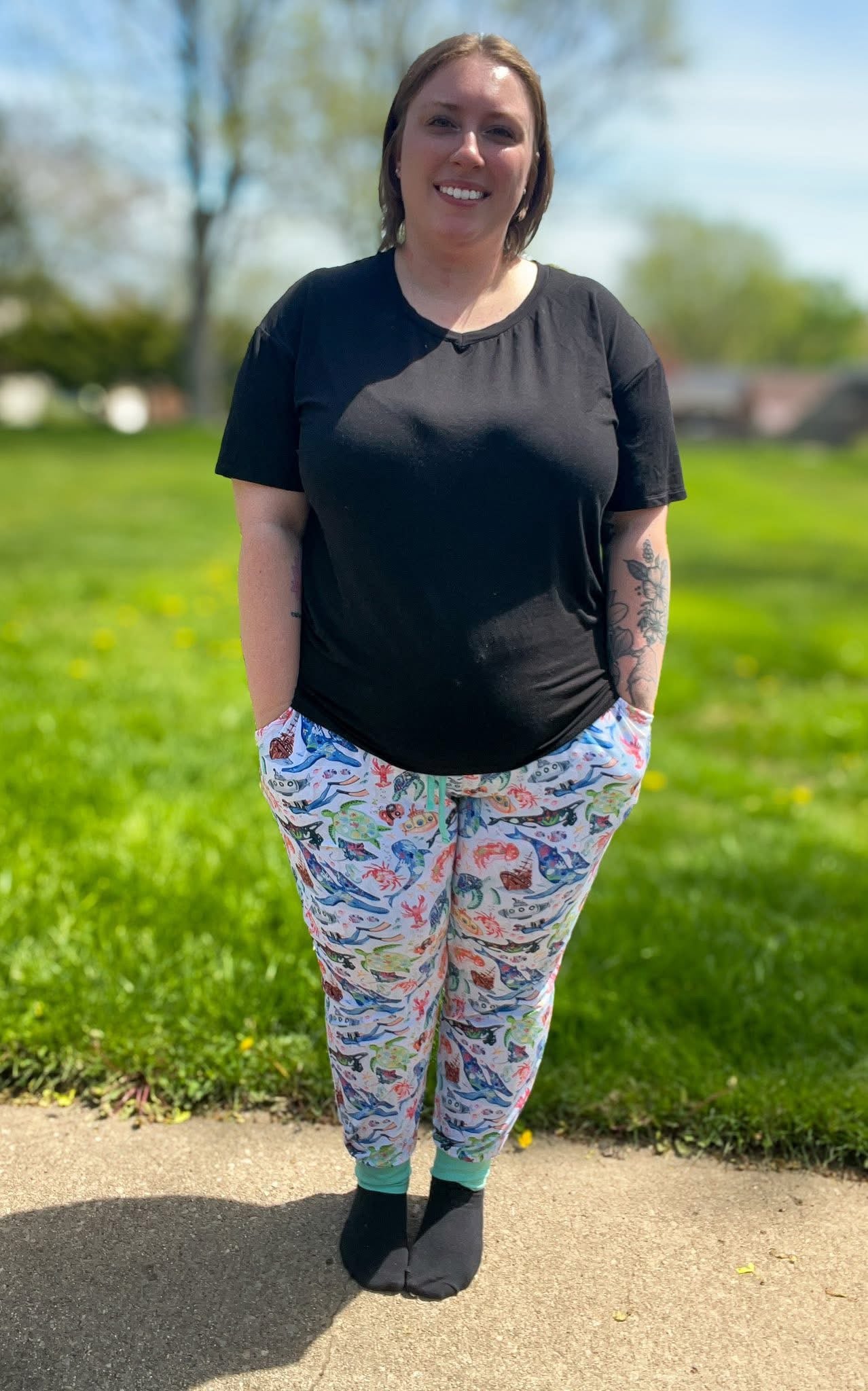 Tiny Sea Treasures Woman’s Joggers