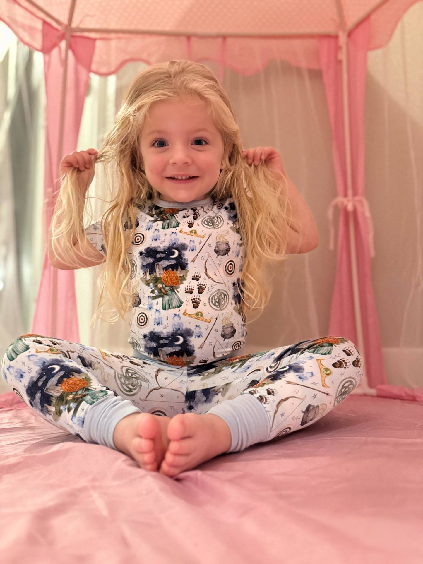 “Tiny but Brave” Two-Piece Pajamas