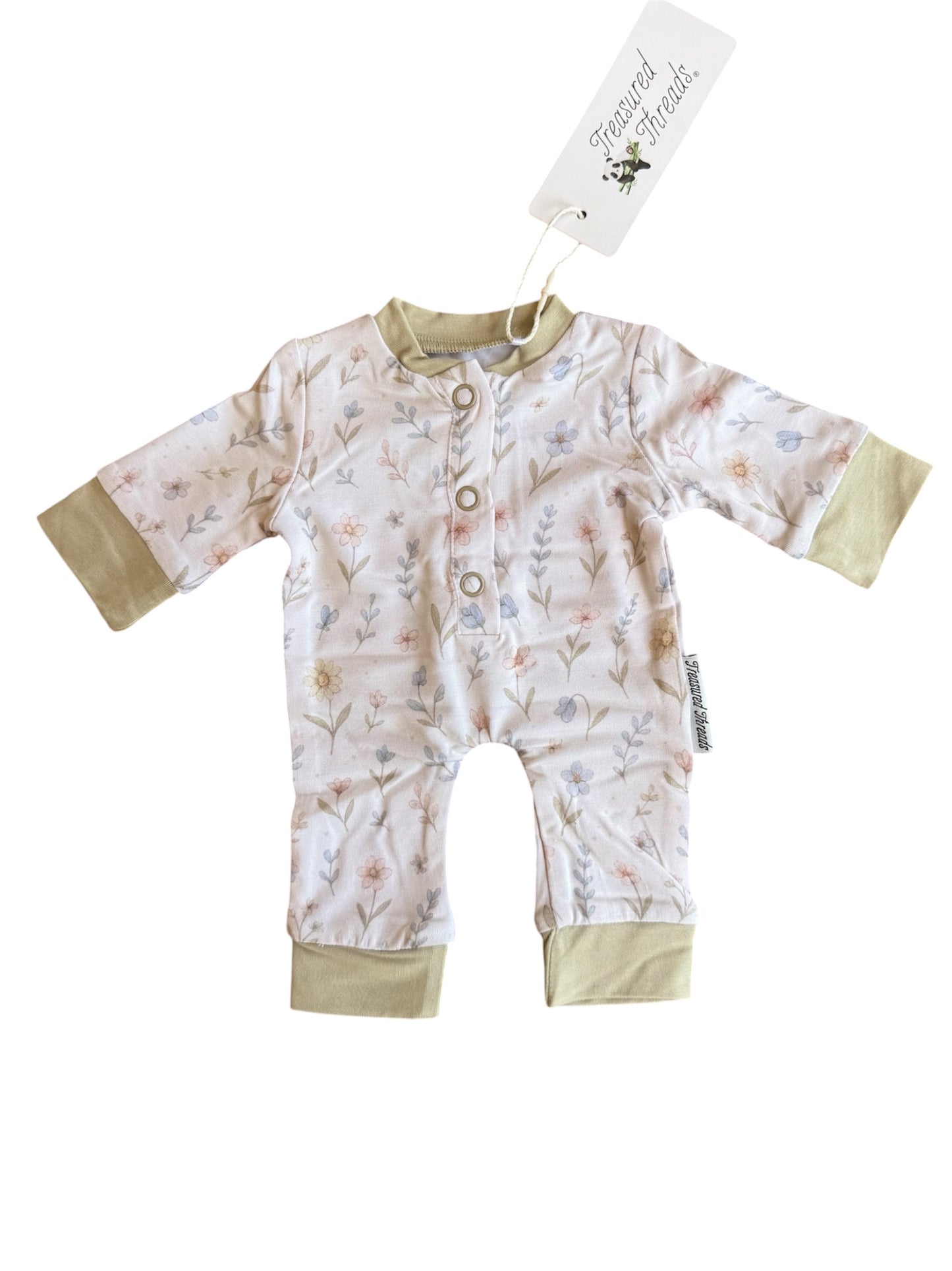 Wildflower Wishes Doll Romper