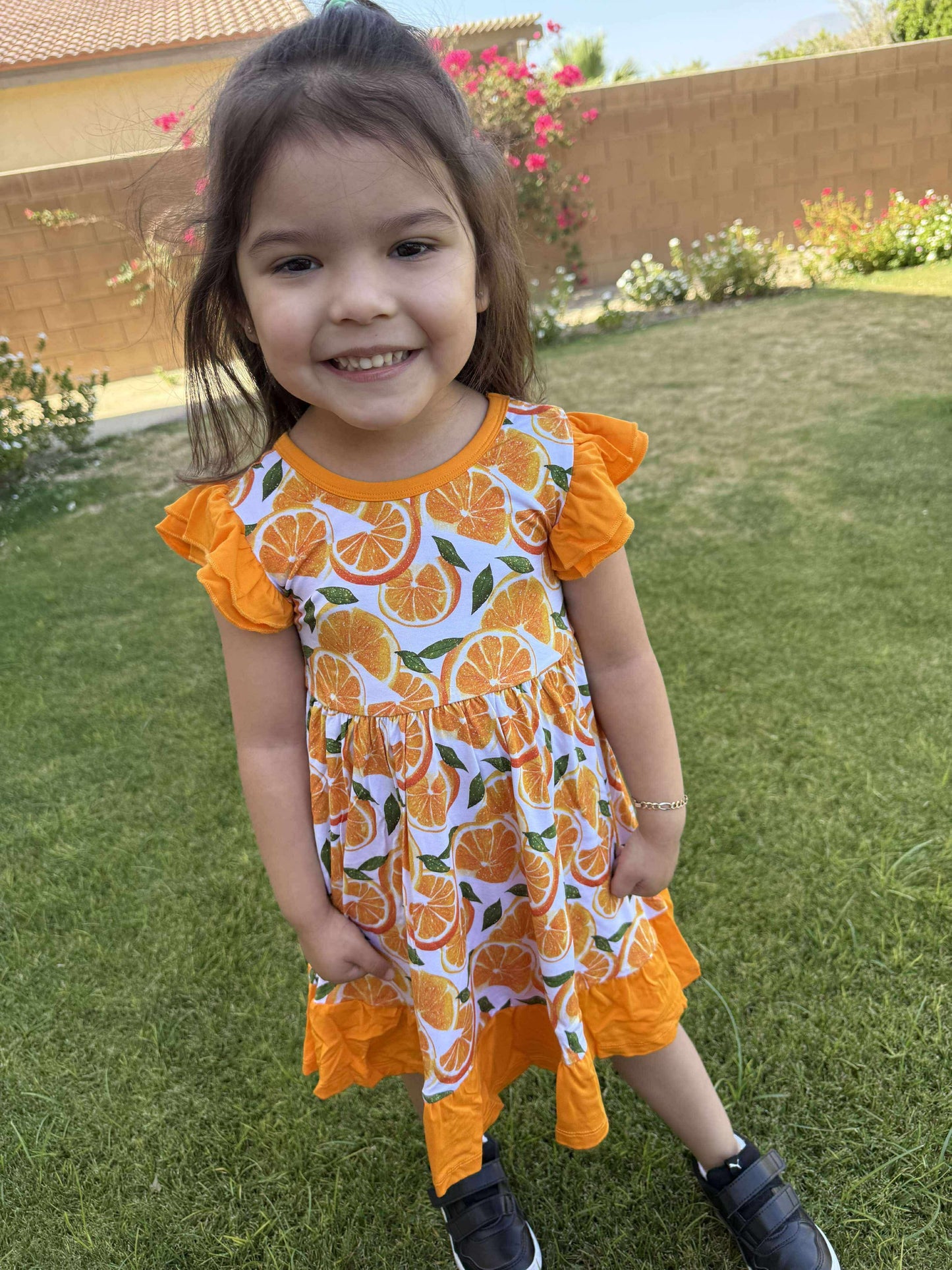 “Orange You Cute” Twirl