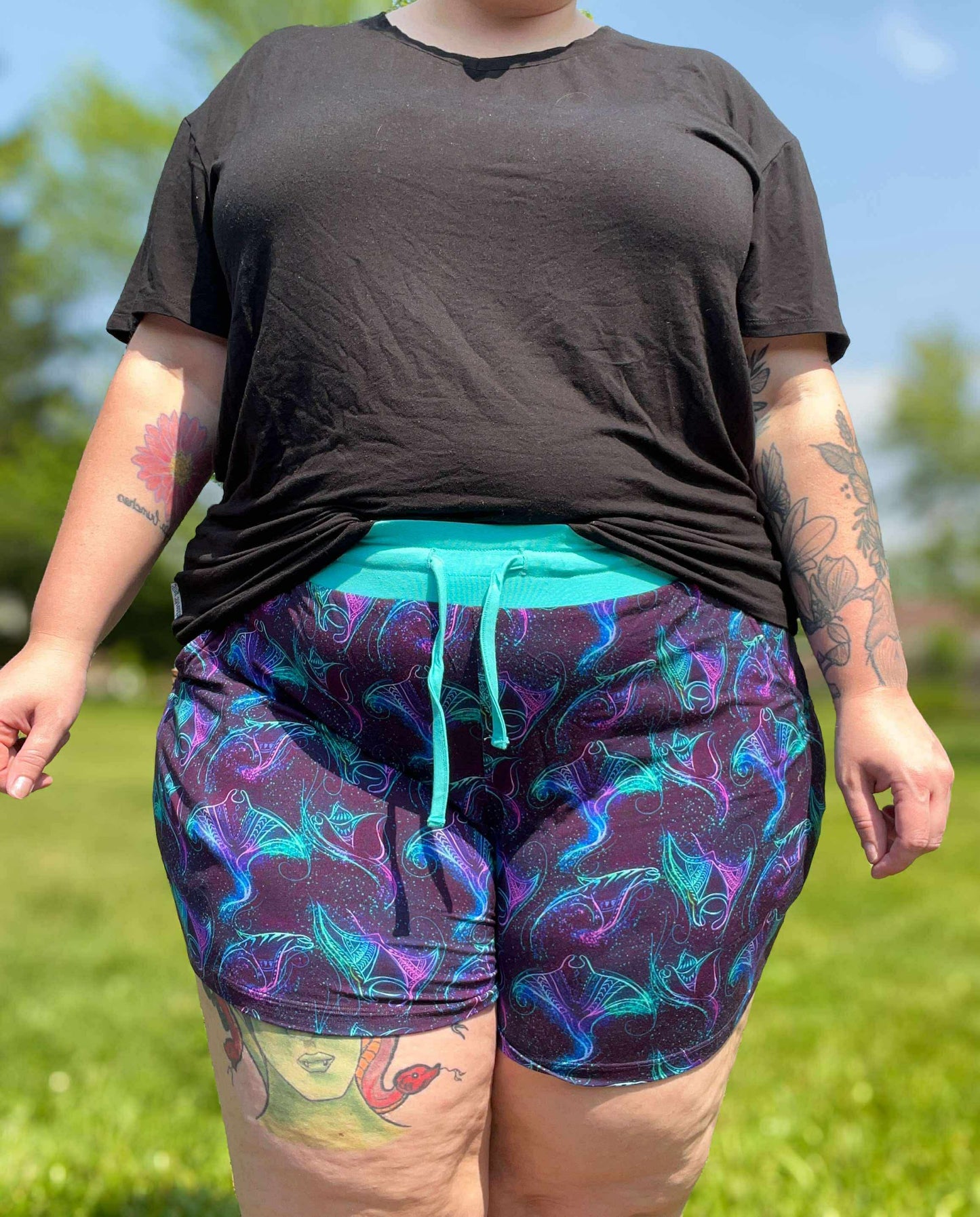 Majestic Manta Woman’s Shorts