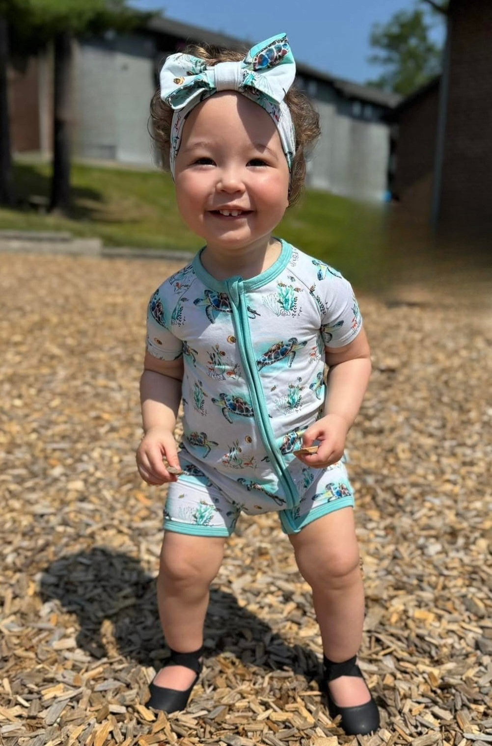 Turtally Beachin’ Bow Headband