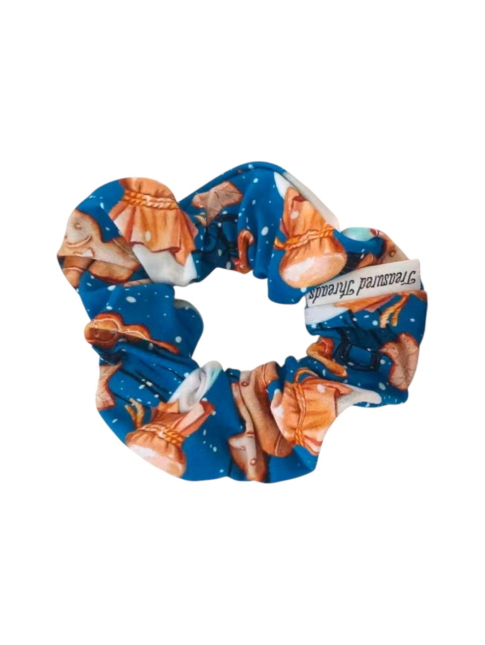 Milk and Cookies Scrunchie