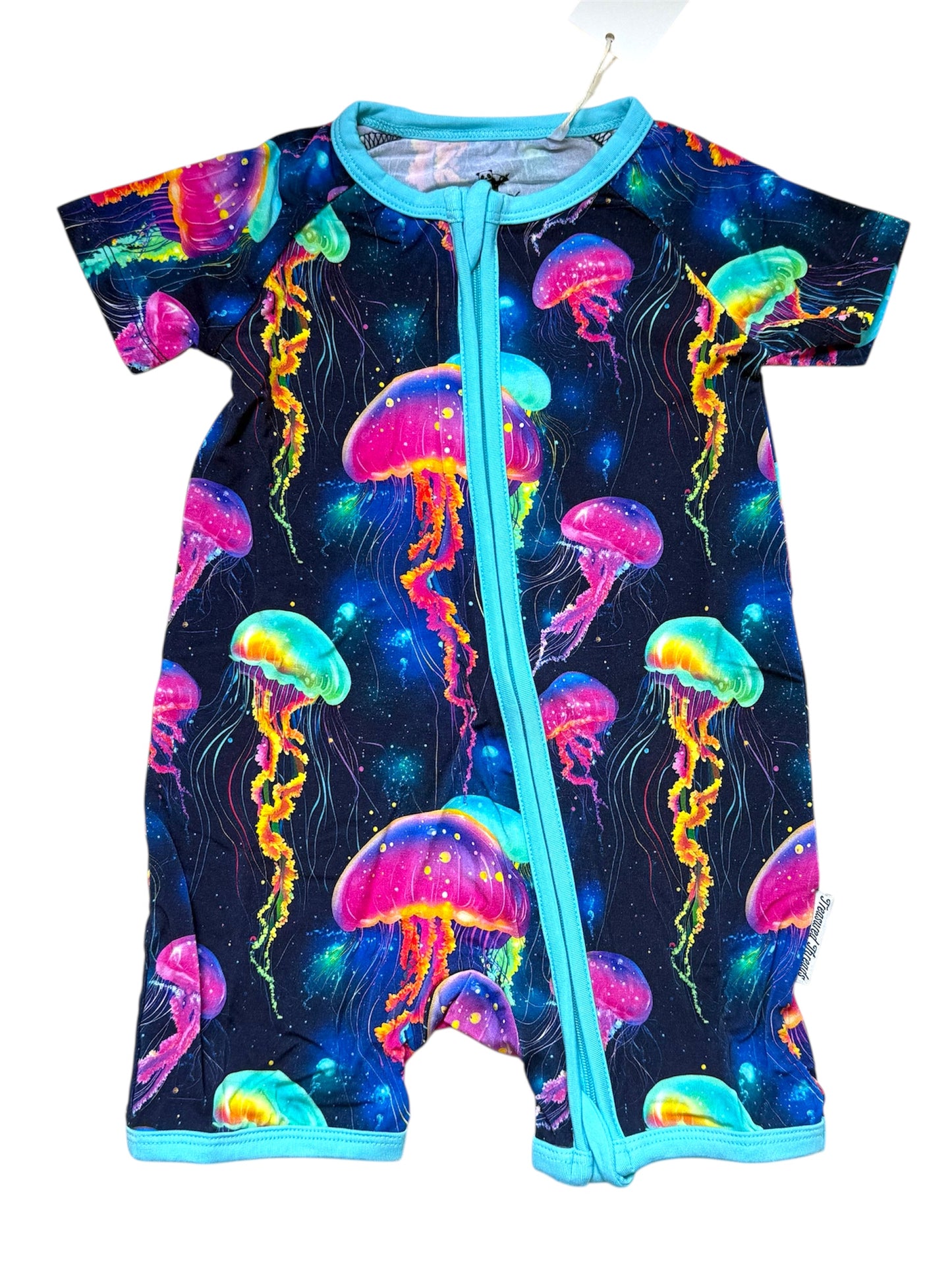 Jellyfish Glow Zippered Shorty
