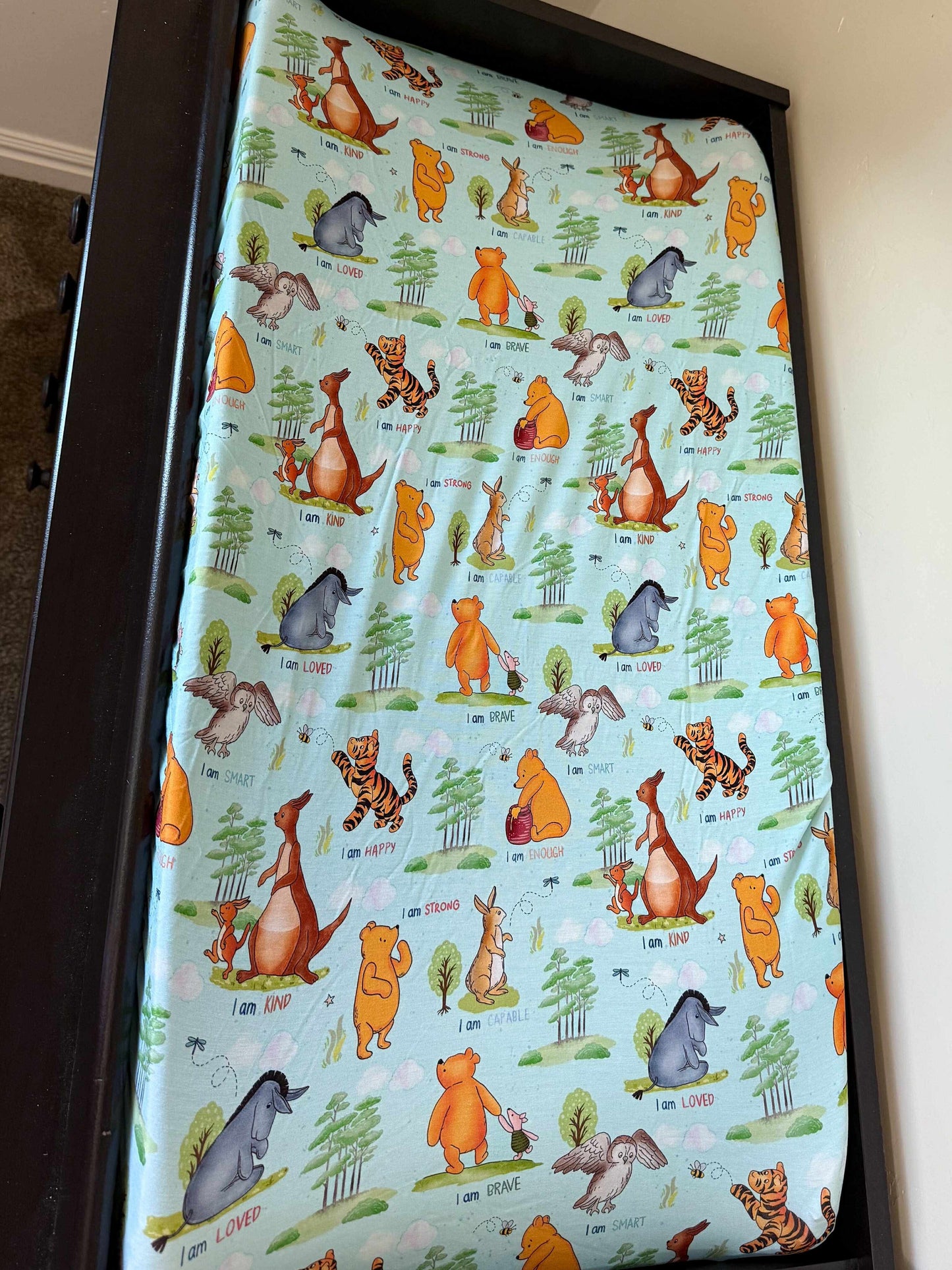 Pooh’s Path of Positivity Changing Pad Covers