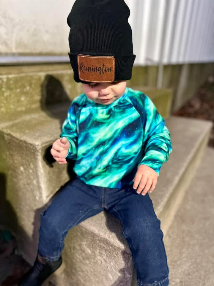 Aurora Borealis Crewneck Sweater