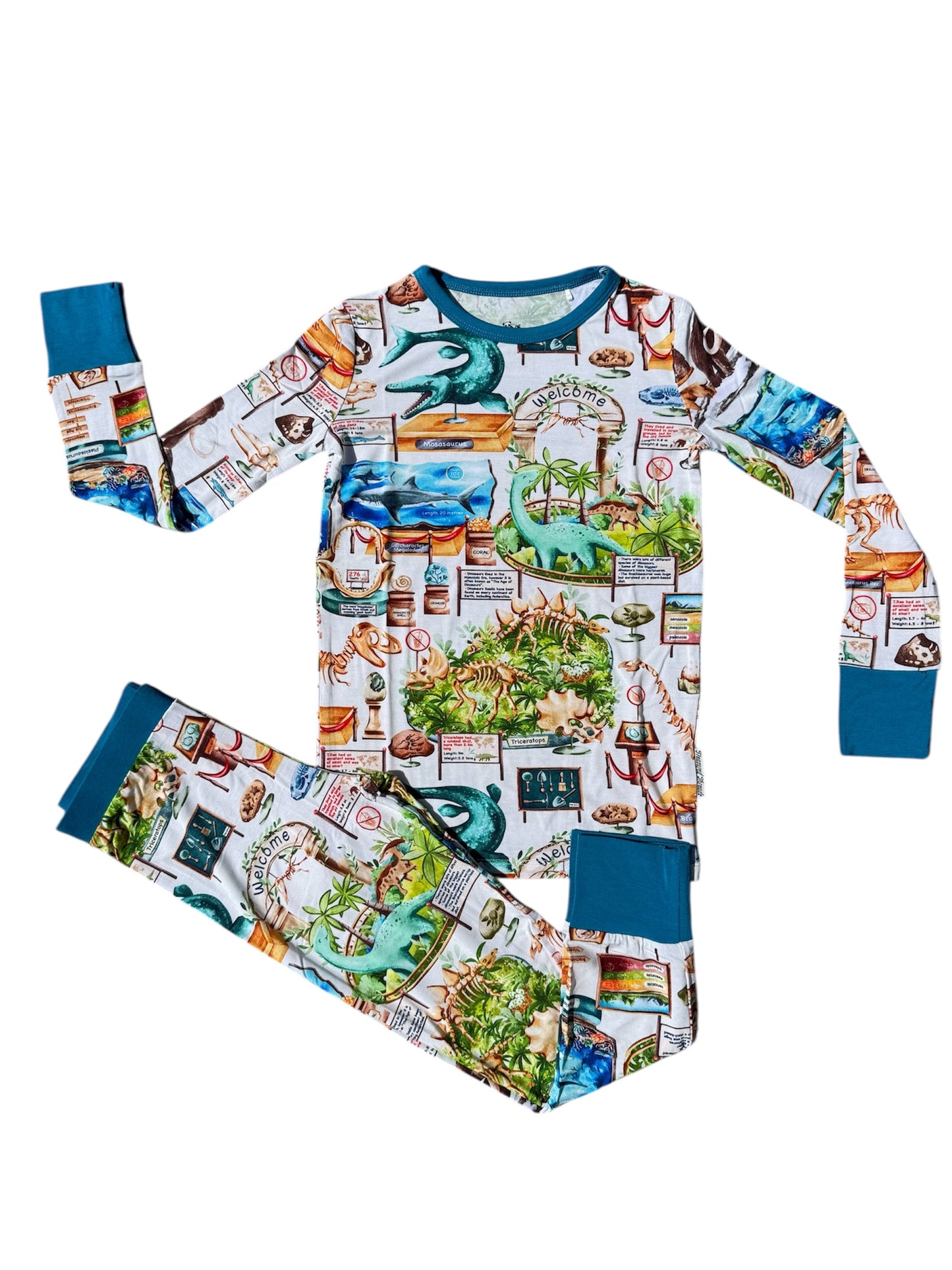“Dinos at the Museum” Two-Piece Pajamas