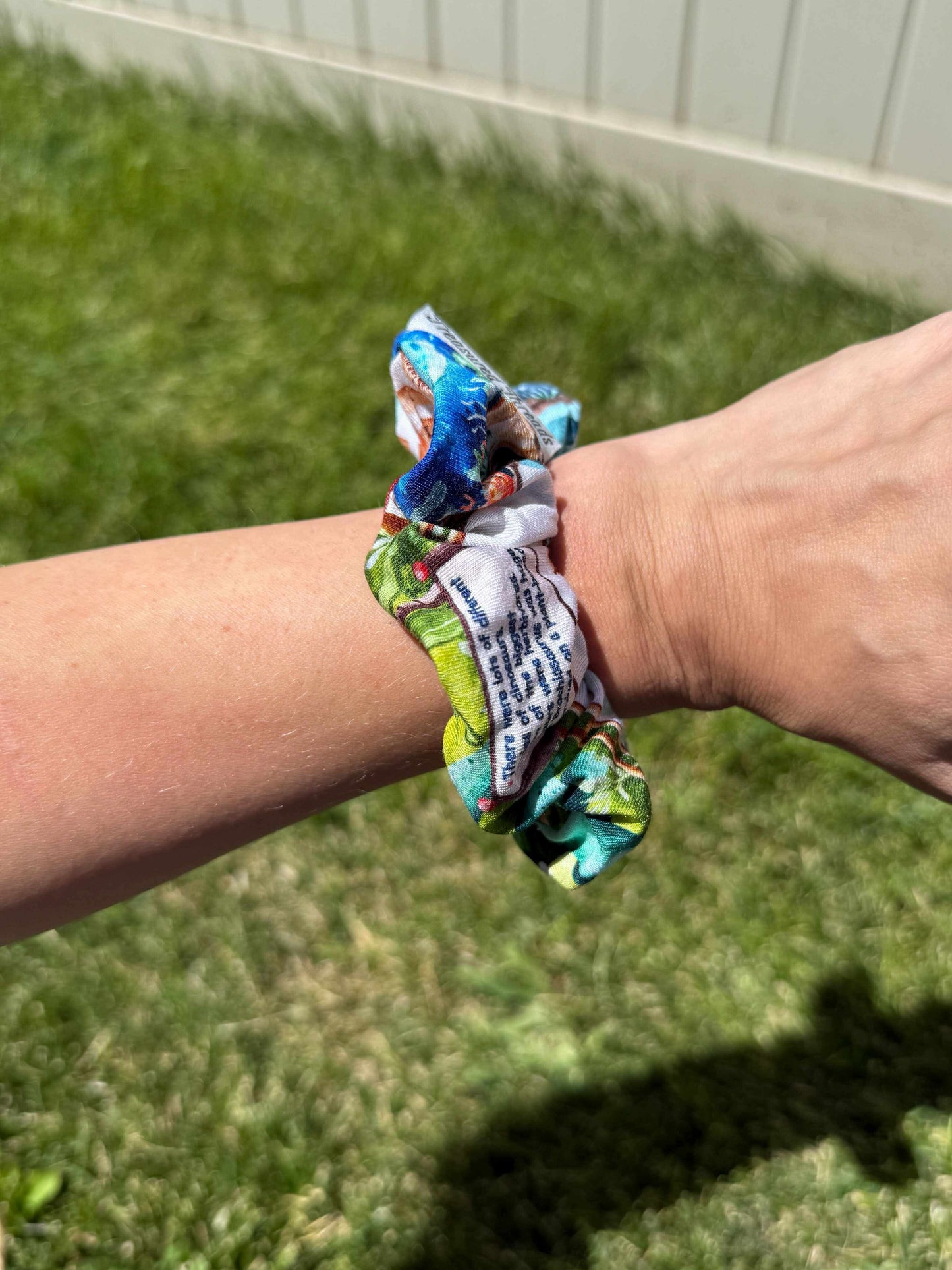 “Dinos at the Museum” Scrunchie