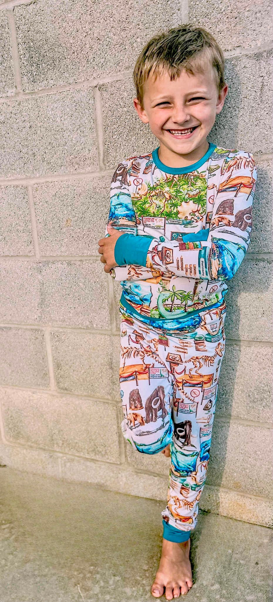 “Dinos at the Museum” Two-Piece Pajamas