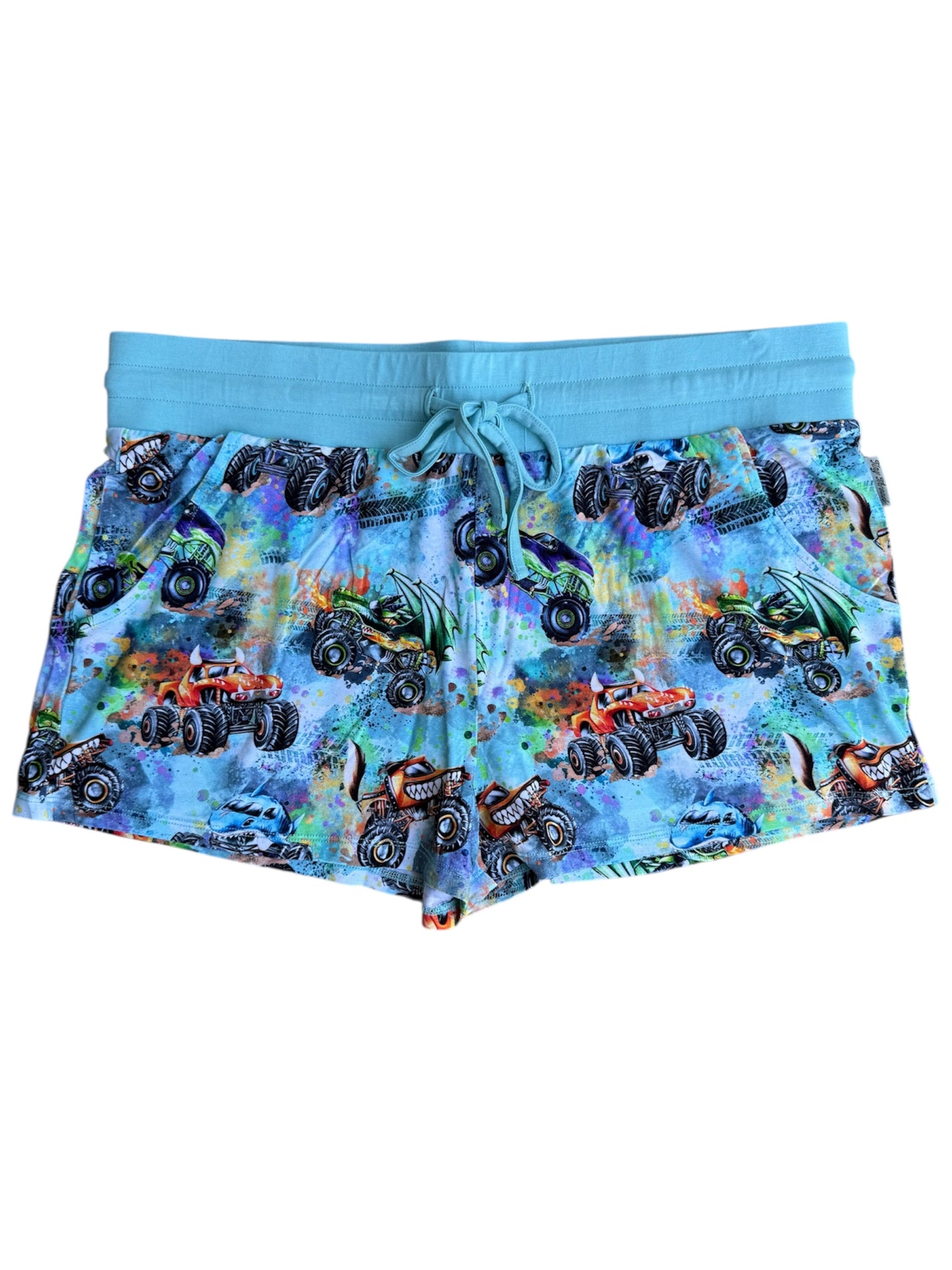 “Monster Truck Mayhem” Woman’s Shorts