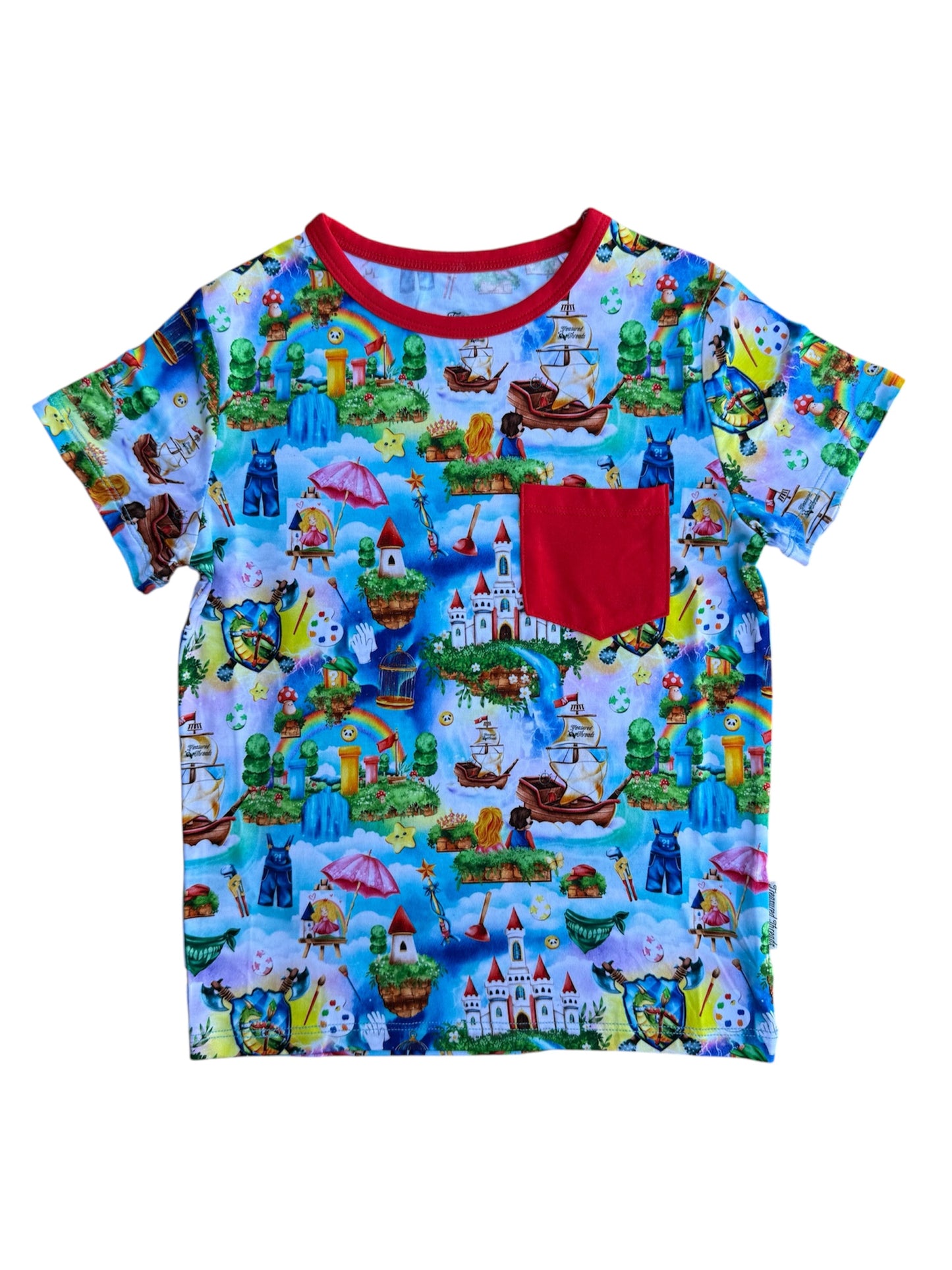 “Galaxy Land” Pocket T-Shirt